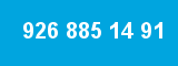 926 885 14 91